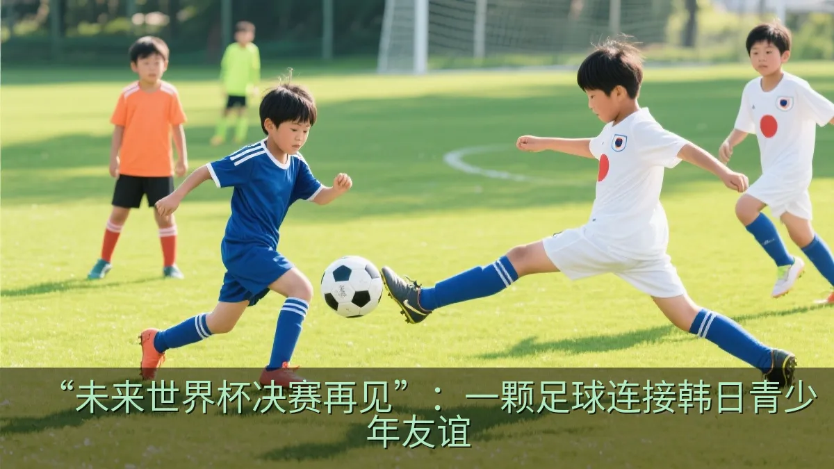 “未来世界杯决赛再见”：一颗足球连接韩日青少年友谊